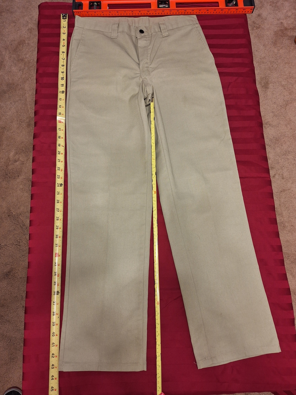 Dickies Men's Straight Khaki Work Pants - Light Khaki